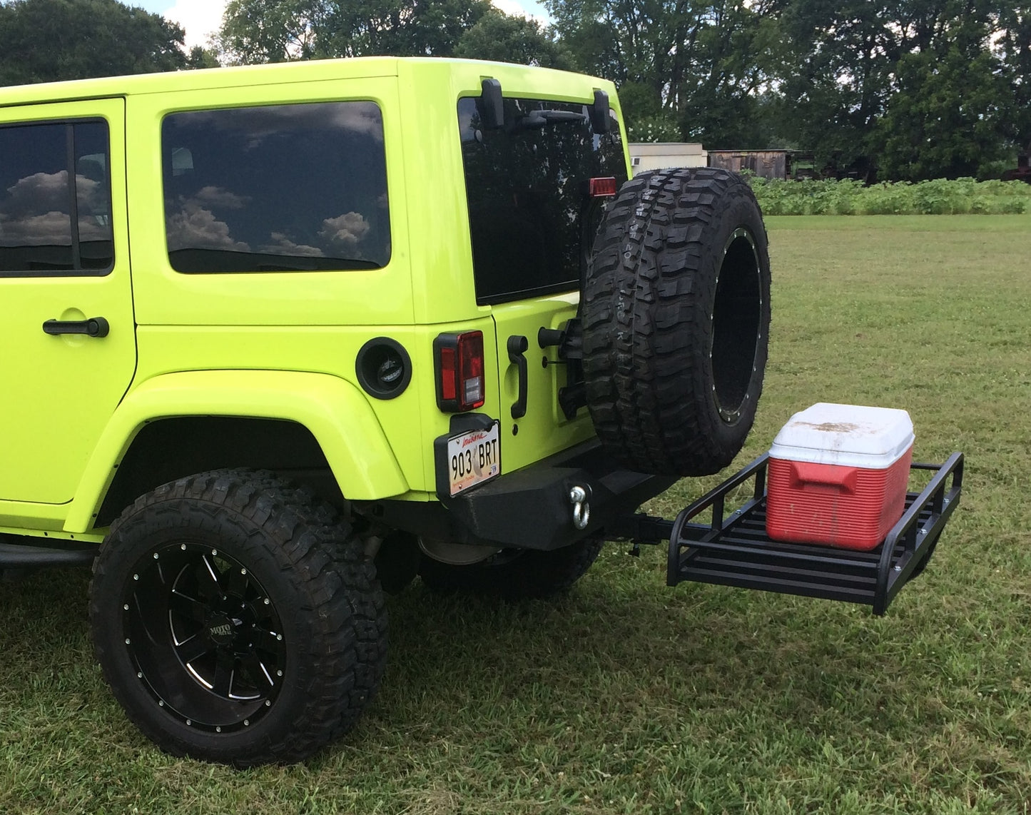 Hitch-N-Ride Cargo Carrier, Model HNR1000TLB