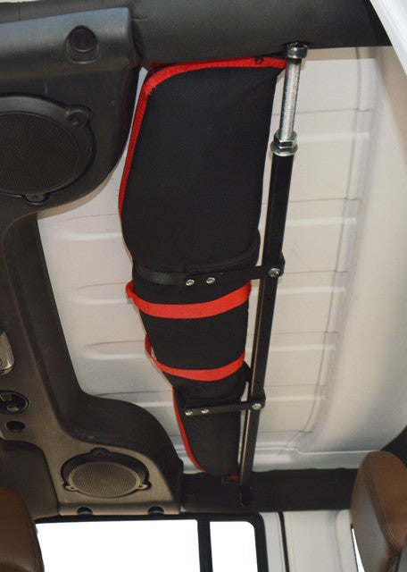 Quick-Draw™Single Overhead Case Rack for JEEP, Model QD877-OCR-JEEP, 42"-48"