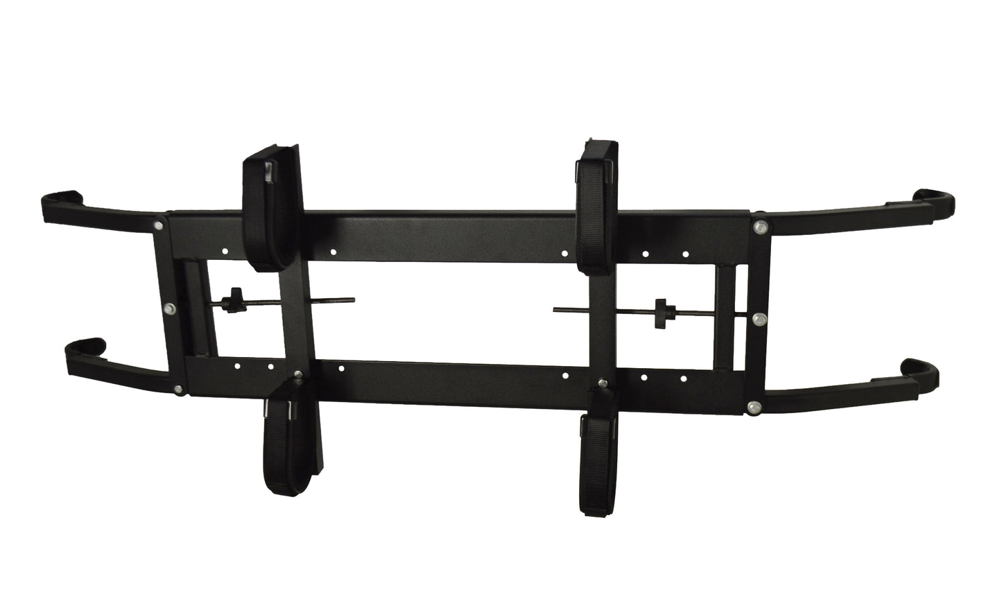 Custom Cart Power-Ride Case Rack, Model UVCCPR705-CR, 36"-50"