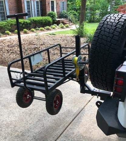 Hitch-N-Go Cart Jeep Adapter, Model HNGC-350 JA