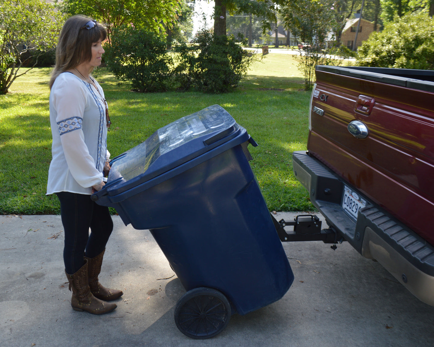 Tote Caddy - Trash Can Transporter, Model TC5000